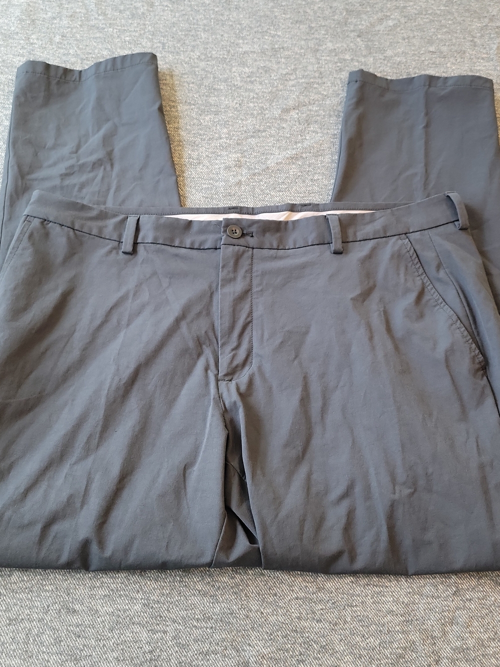 Vineyard Vines OTG Pants Men's 40x32 Black On the‎ Go Performance Stretch Khakis